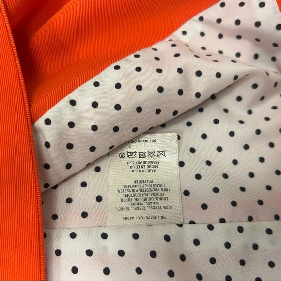 Cartonnier (Anthropologie) S Women's Orange blazer EUC - Picture 10 of 11